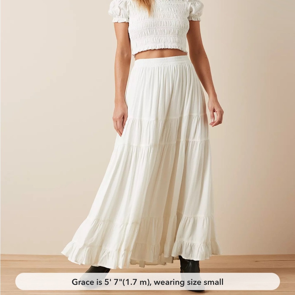 AE high-waisted maxi skirt